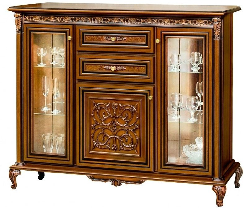 Комод бар Скай Тоскана Нова Лука 162х131х49 см Орех купить,NaN