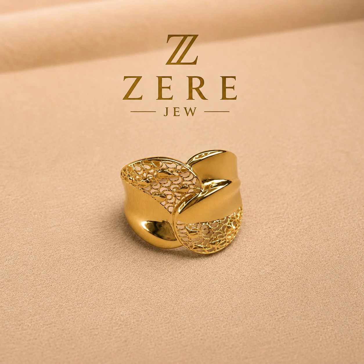 Золотое кольцо ZERE 585 пробы 2,3г 19р купить,195500