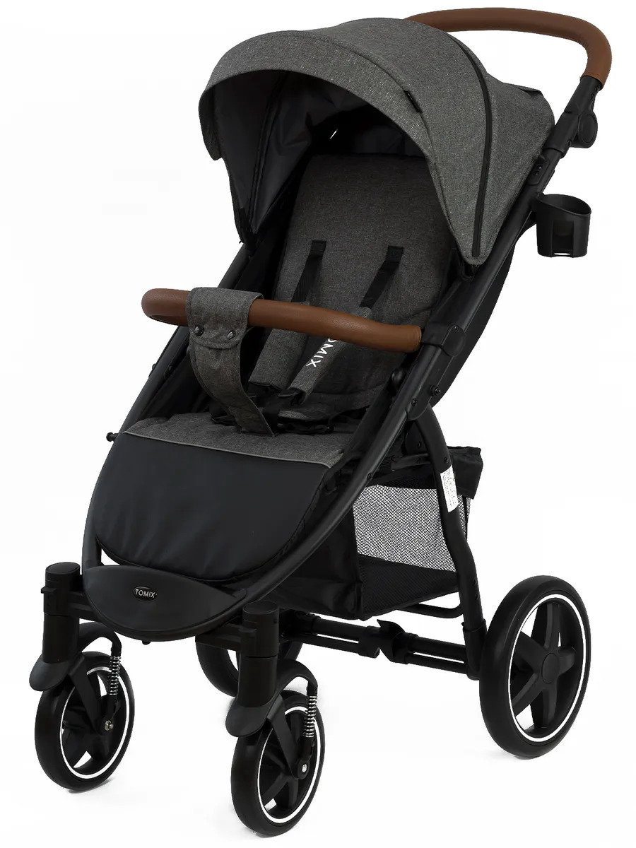 Коляска прогулочная Tomix Stella 2022 Grey/Black купить,NaN