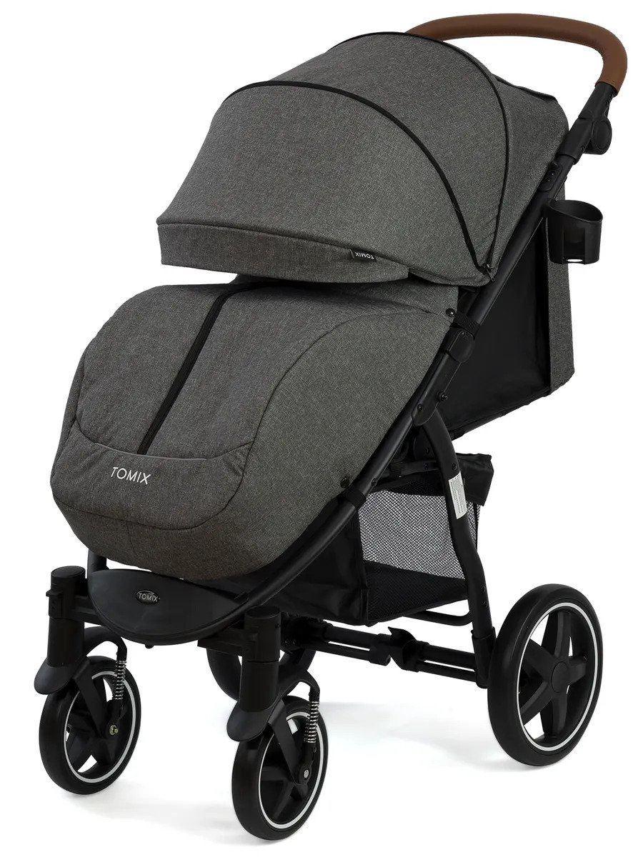 Коляска прогулочная Tomix Stella 2022 Grey/Black купить,NaN