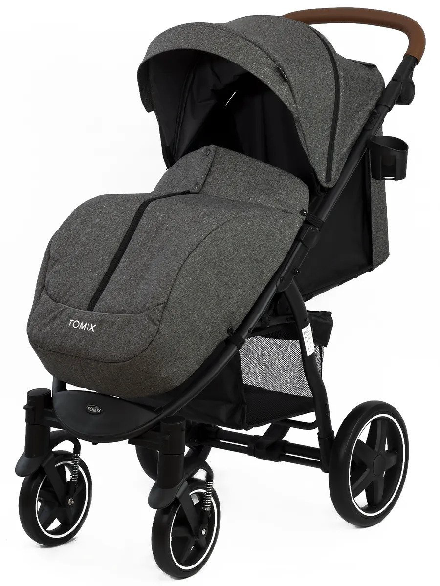 Коляска прогулочная Tomix Stella 2022 Grey/Black купить,NaN