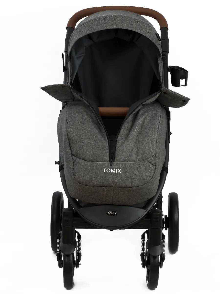 Коляска прогулочная Tomix Stella 2022 Grey/Black купить,NaN