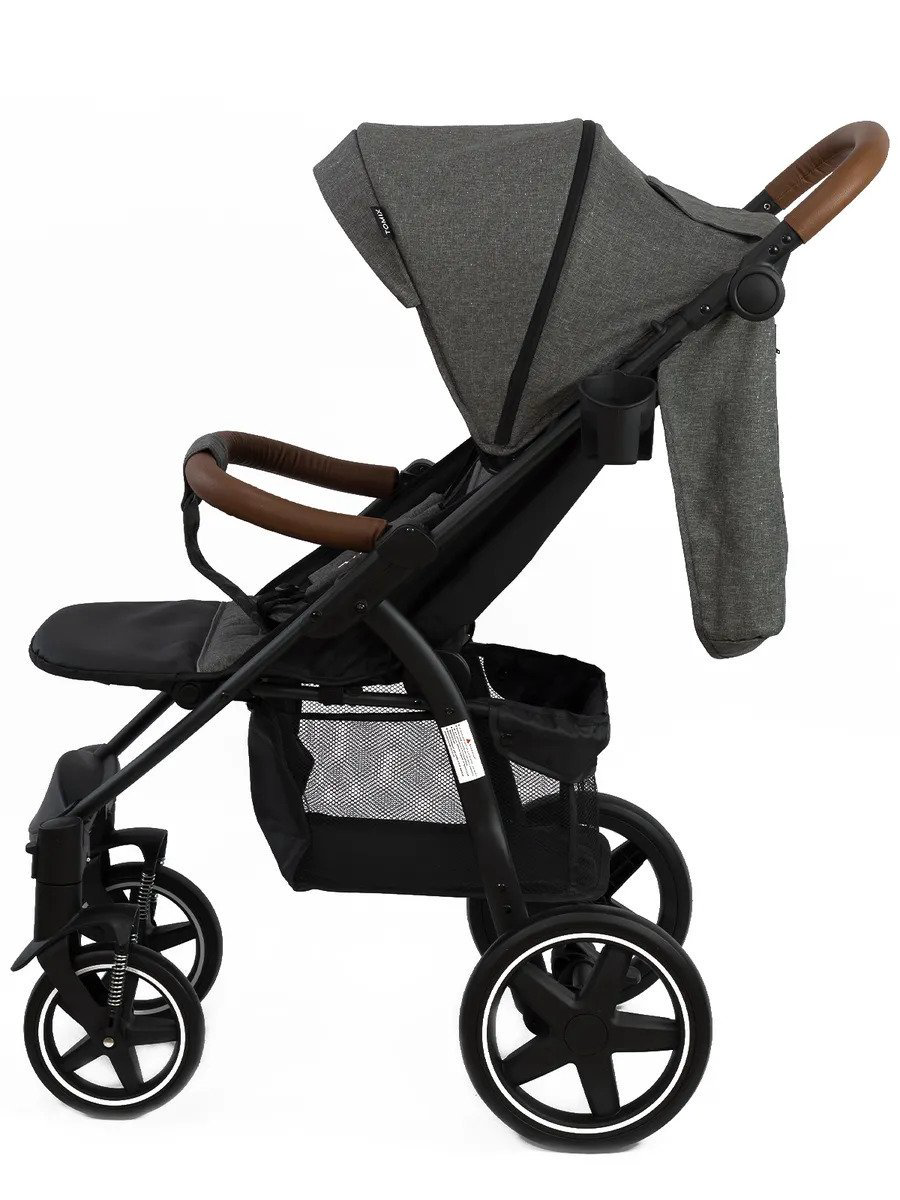 Коляска прогулочная Tomix Stella 2022 Grey/Black купить,NaN