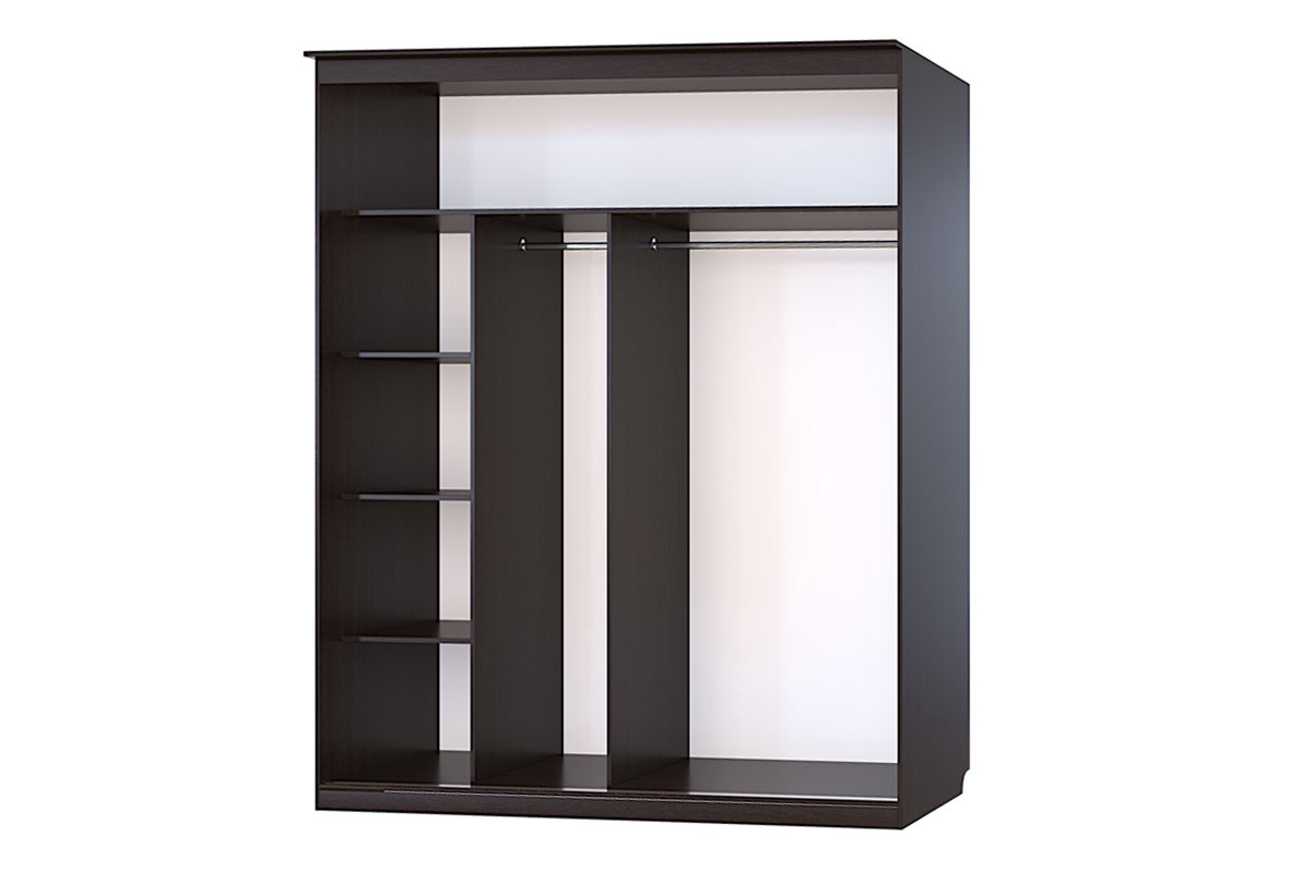 Шкаф-купе СВ Мебель 16 Лайт дуб венге купить,NaN