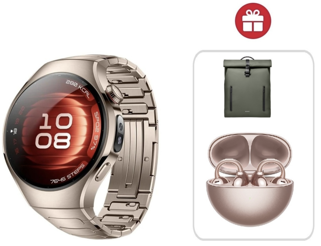 Смарт-часы Huawei Watch 5 42 мм золотистый-золотистый + подарок
