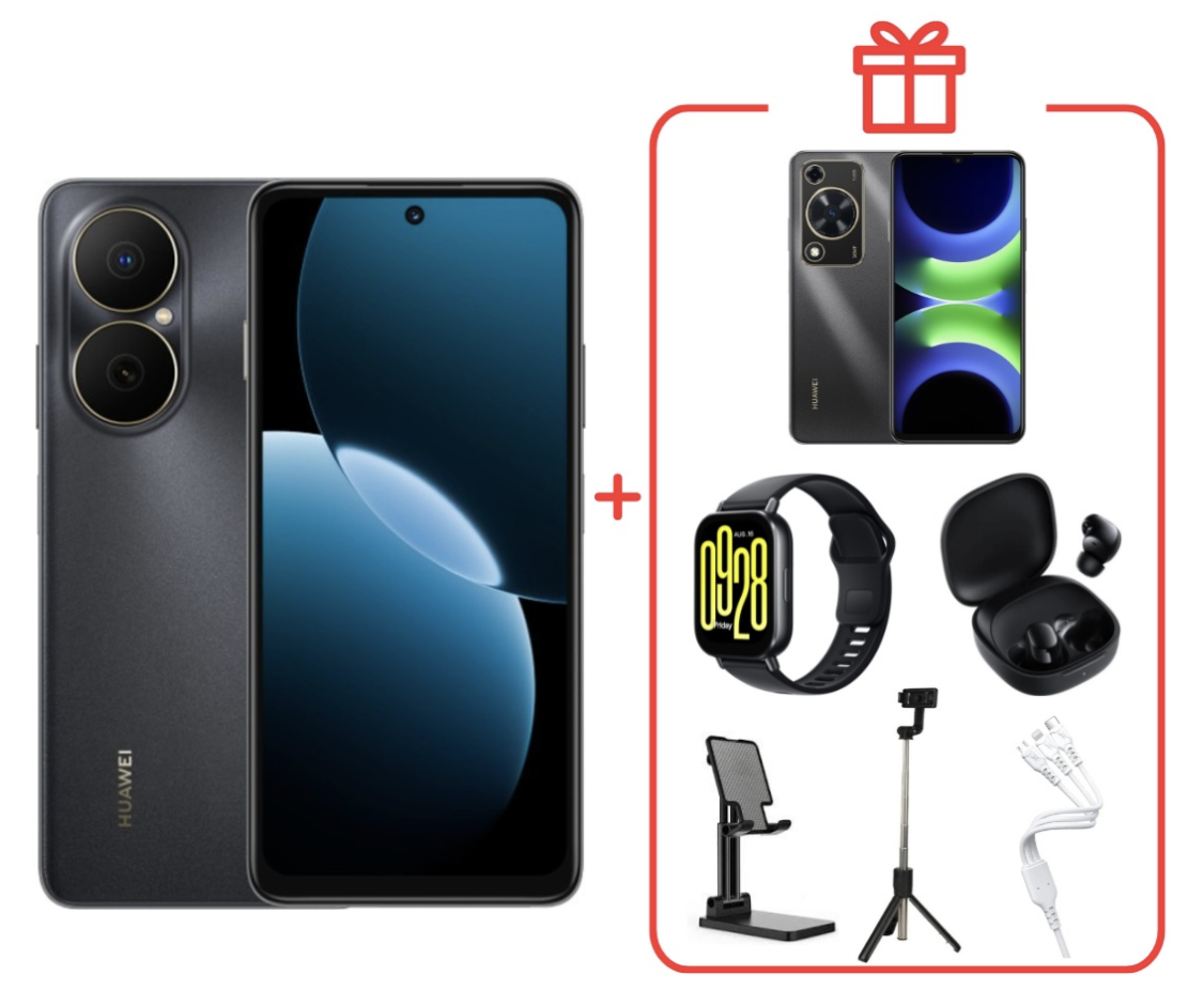 Смартфон Huawei Nova Y73 8/128Gb Black + подарок купить,NaN