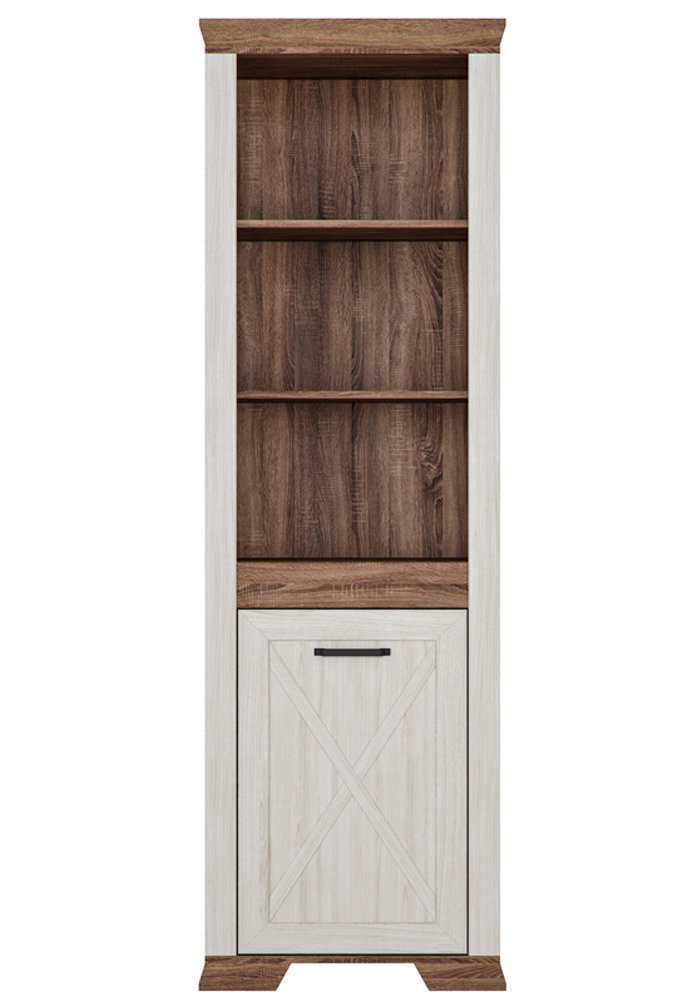 Шкаф БРВ Брест REG1DL Марсель ясень снежный/дуб сонома темный - ForteMarket Шкаф БРВ Брест REG1DL Марсель ясень снежный/дуб сонома темный купить,127900