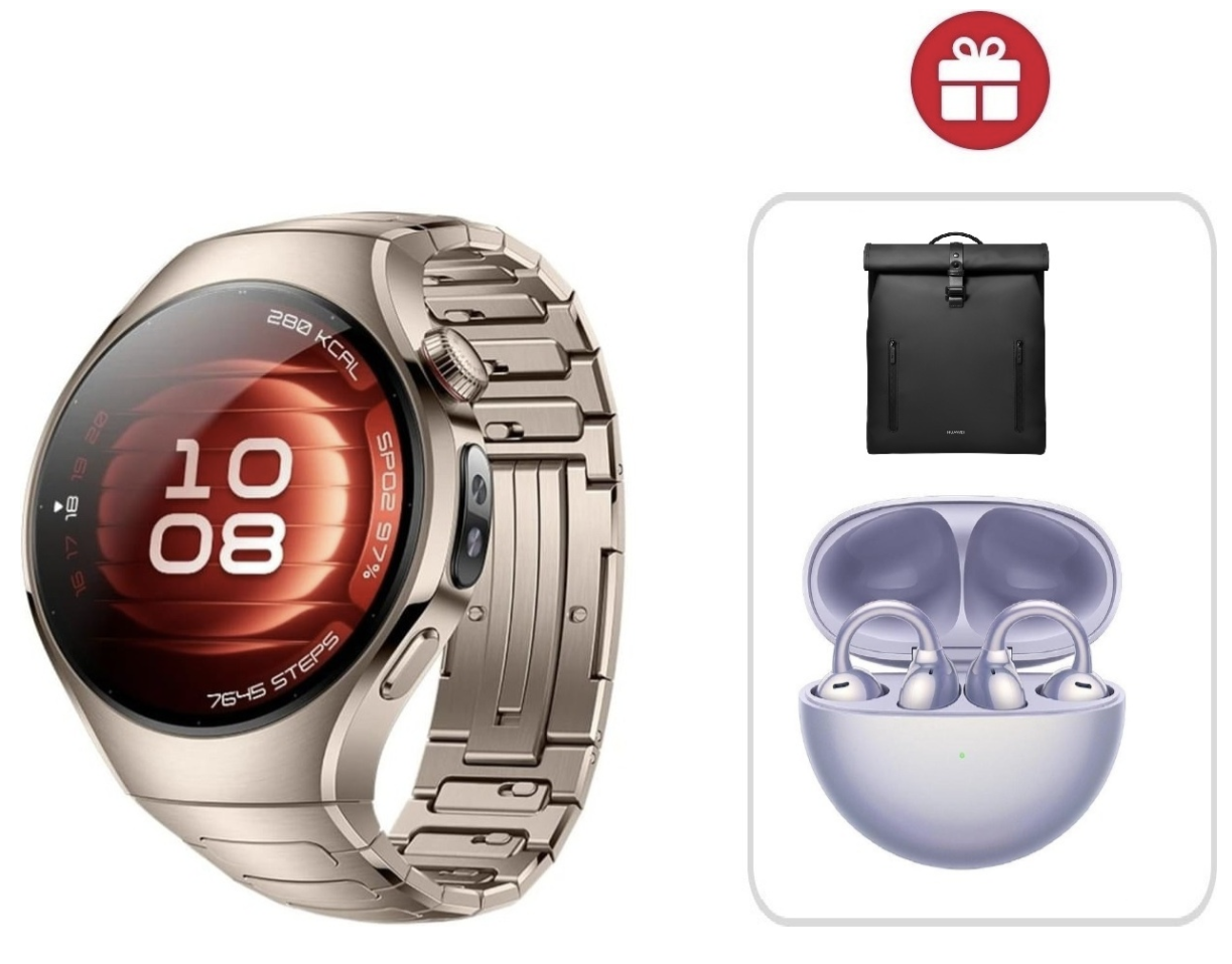 Смарт-часы Huawei Watch 5 42 мм золотистый-золотистый + подарок