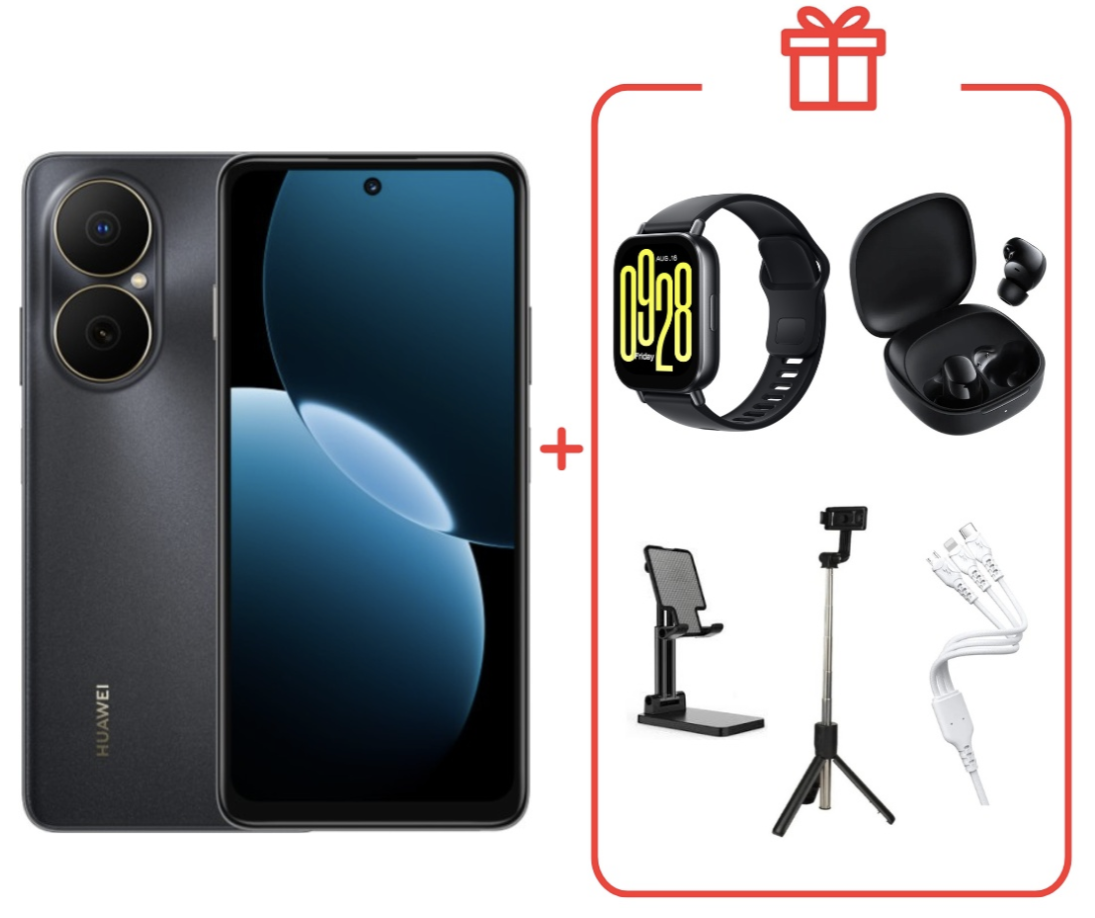 Смартфон Huawei Nova Y73 8/128Gb Black + подарок купить,NaN