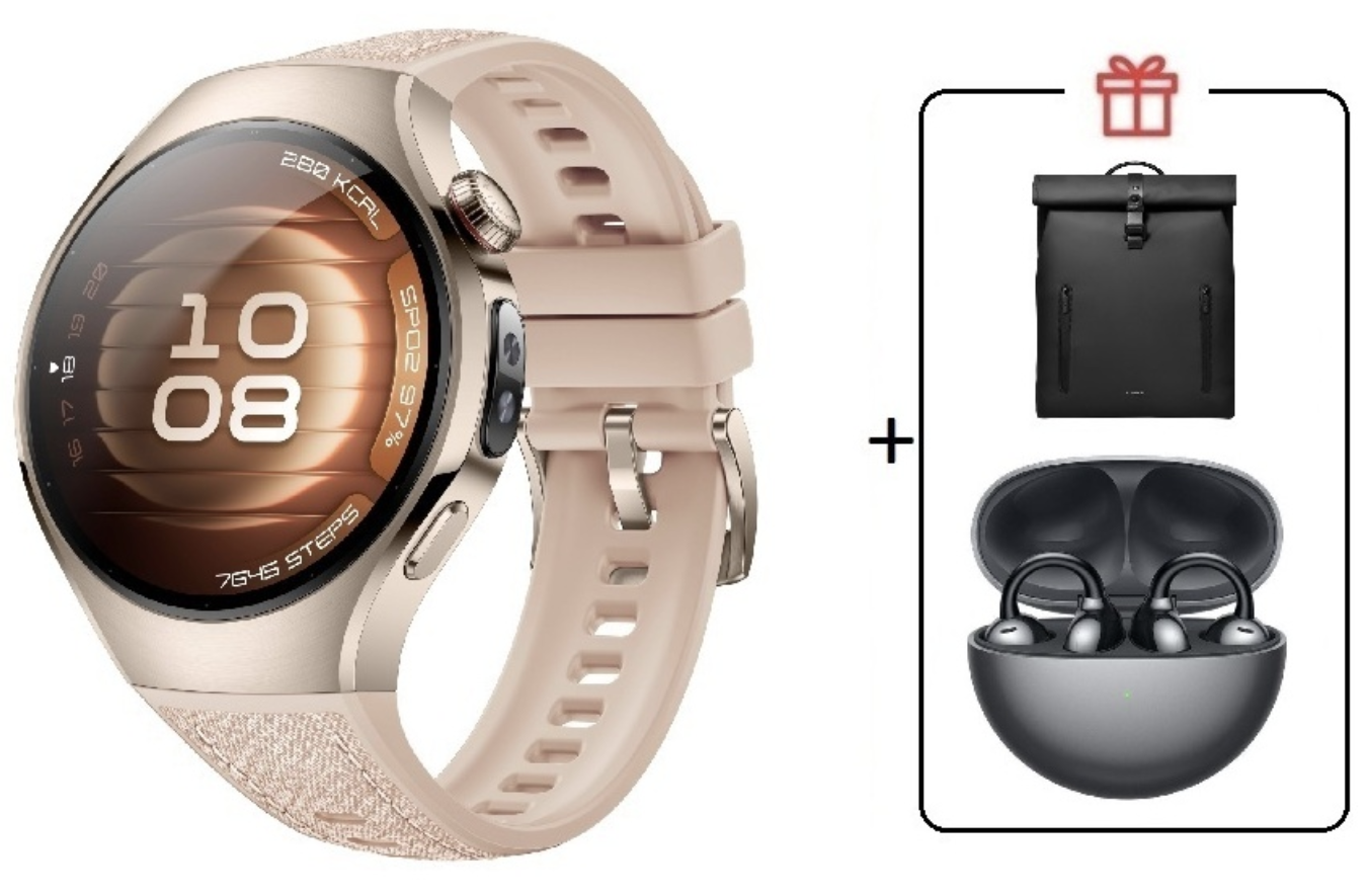 Смарт-часы Huawei Watch 5 42 мм бежевый + подарок