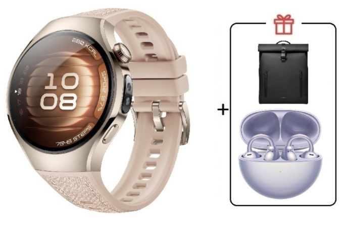 Смарт-часы Huawei Watch 5 42 мм бежевый + подарок