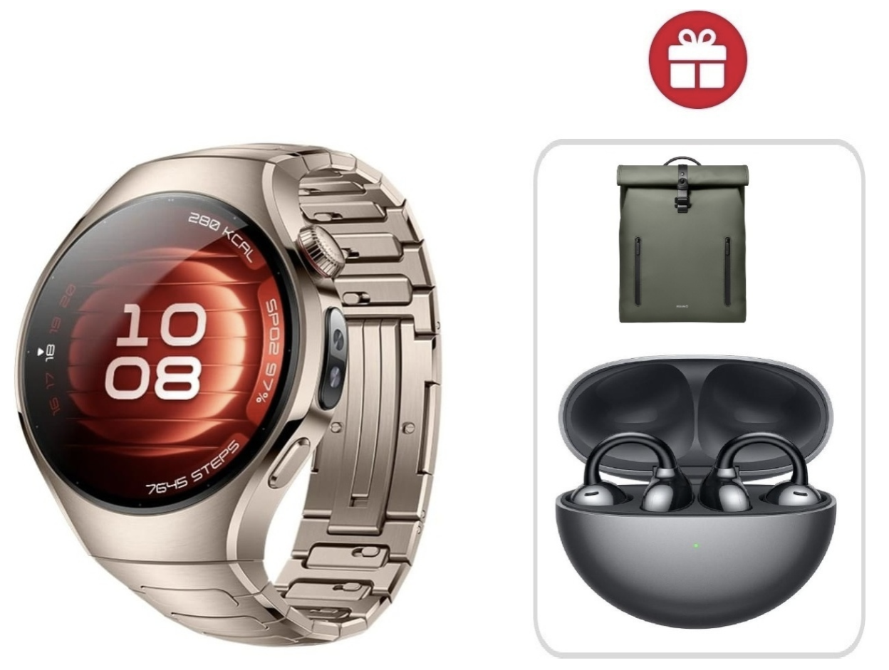 Смарт-часы Huawei Watch 5 42 мм золотистый-золотистый + подарок