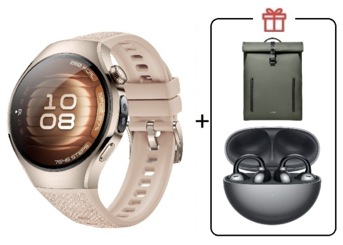 Смарт-часы Huawei Watch 5 42 мм бежевый + подарок