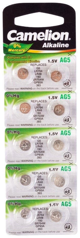Батарейка AG5 Camelion 10 шт