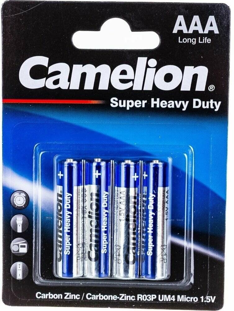 Батарейка AAA Camelion 4 шт