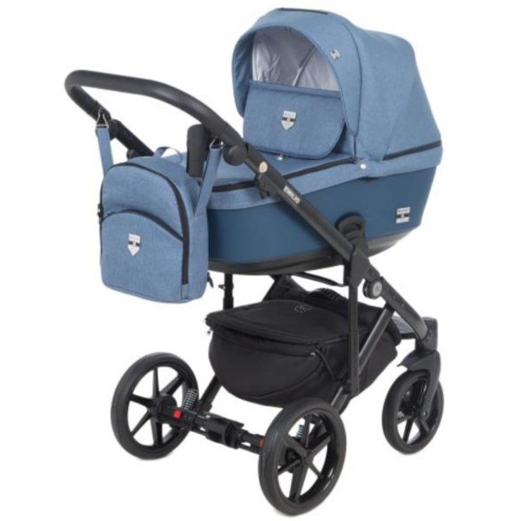 Коляска 2в1 Adamex Emilio EM103 Blue купить,NaN