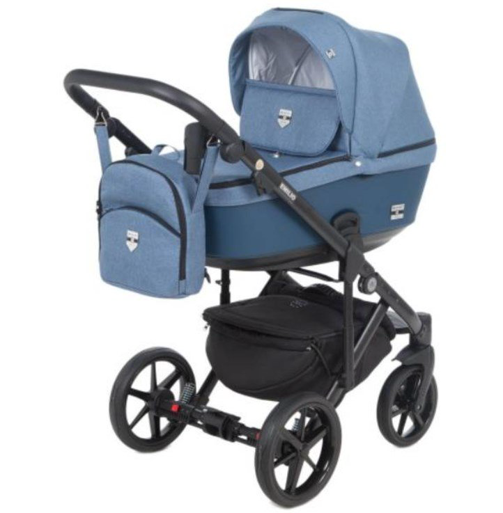 Коляска 2в1 Adamex Emilio EM103 Blue купить,NaN