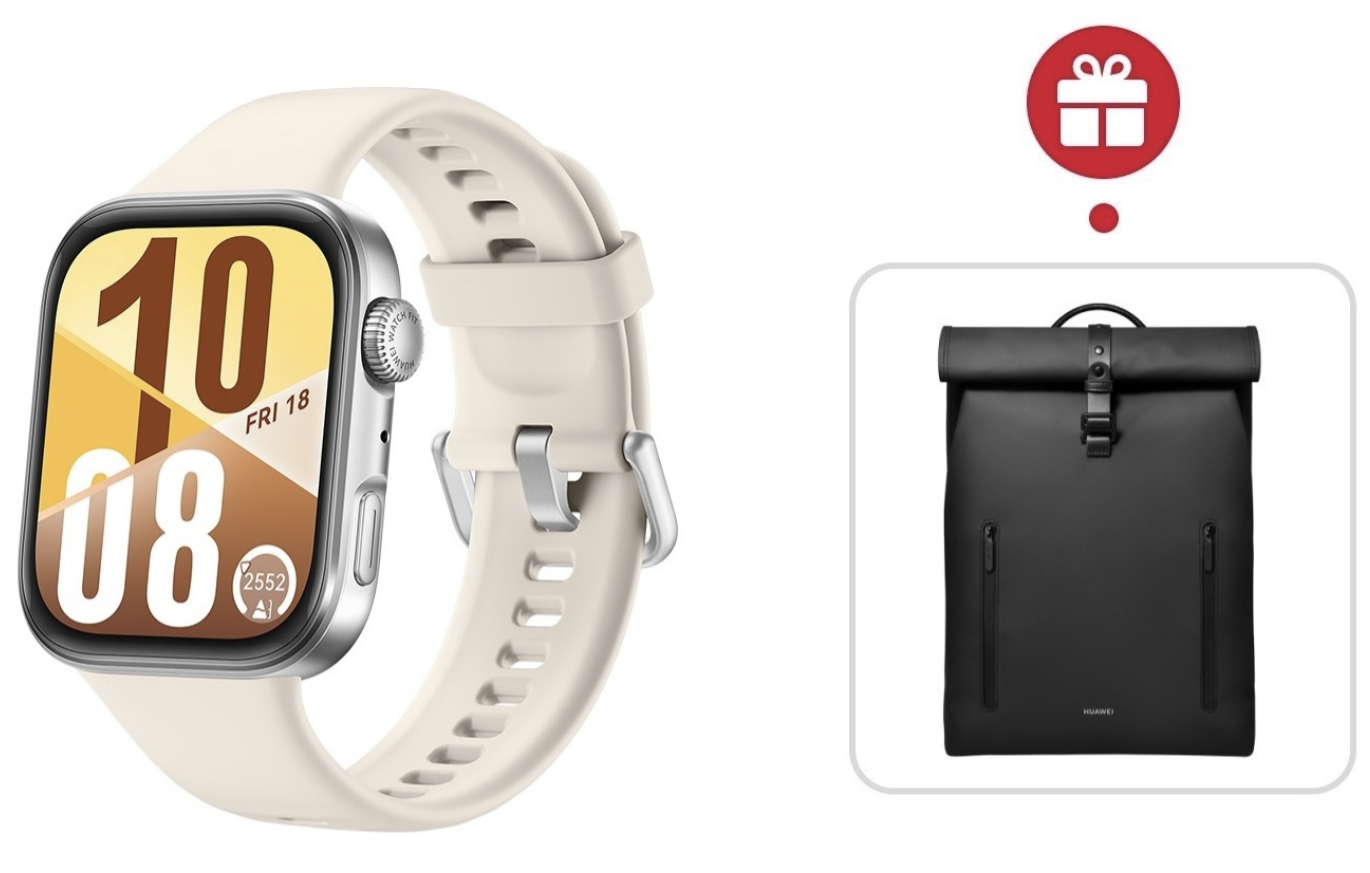 Смарт-часы HUAWEI WATCH FIT 4 43 мм SYA-B09 White + подарок