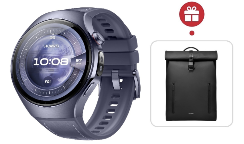 Смарт-часы Huawei Watch 5 46 мм фиолетовый + подарок