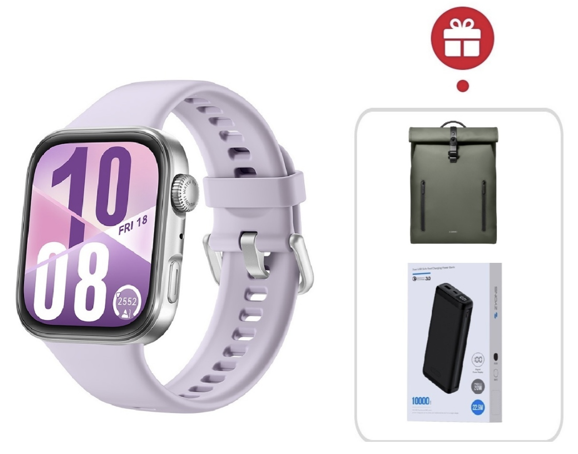 Смарт часы HUAWEI WATCH FIT 4 43 мм SYA-B09 Violet + подарок