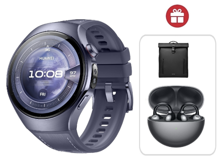 Смарт-часы Huawei Watch 5 46 мм фиолетовый + подарок купить,NaN