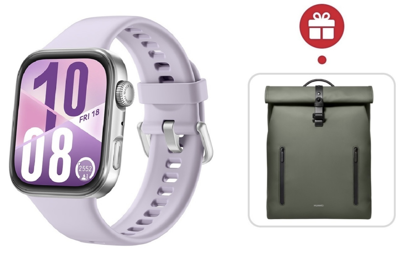 Смарт часы HUAWEI WATCH FIT 4 43 мм SYA-B09 Violet + подарок