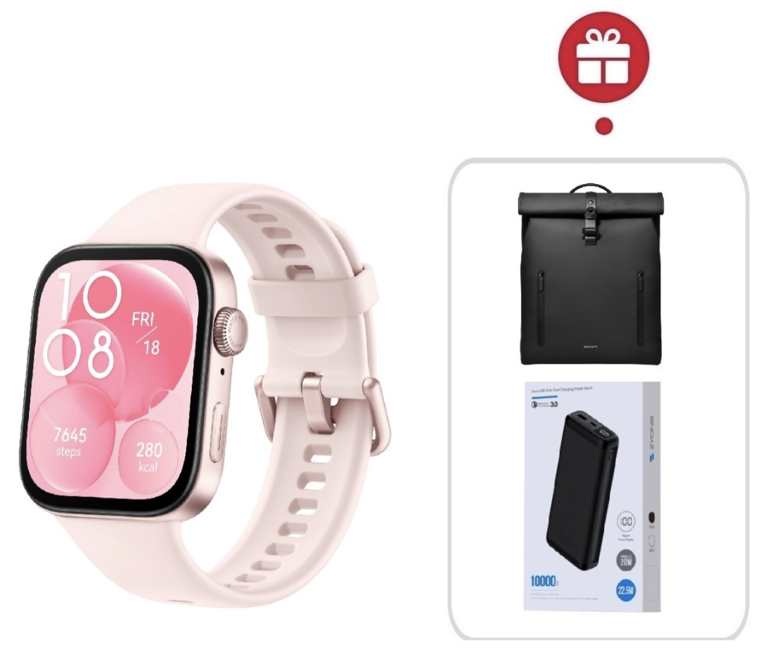 Смарт-часы Huawei Watch Fit 3 розовый + подарок