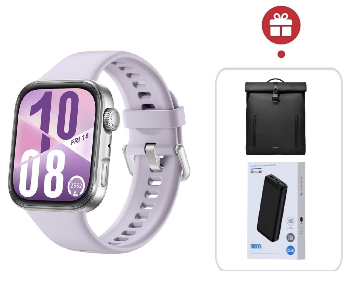 Смарт часы HUAWEI WATCH FIT 4 43 мм SYA-B09 Violet + подарок