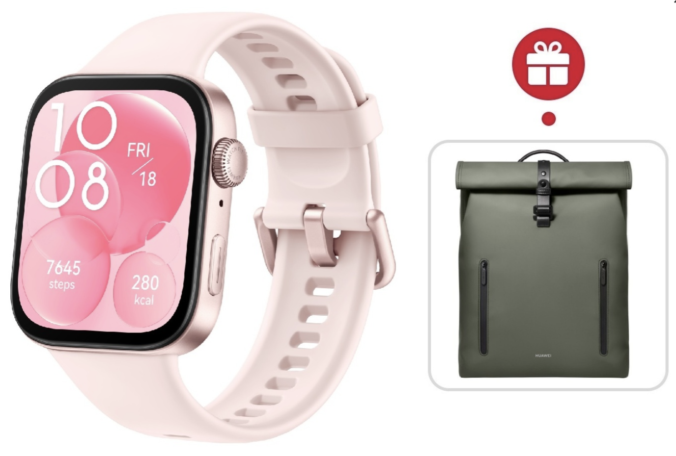 Смарт-часы Huawei Watch Fit 3 розовый + подарок