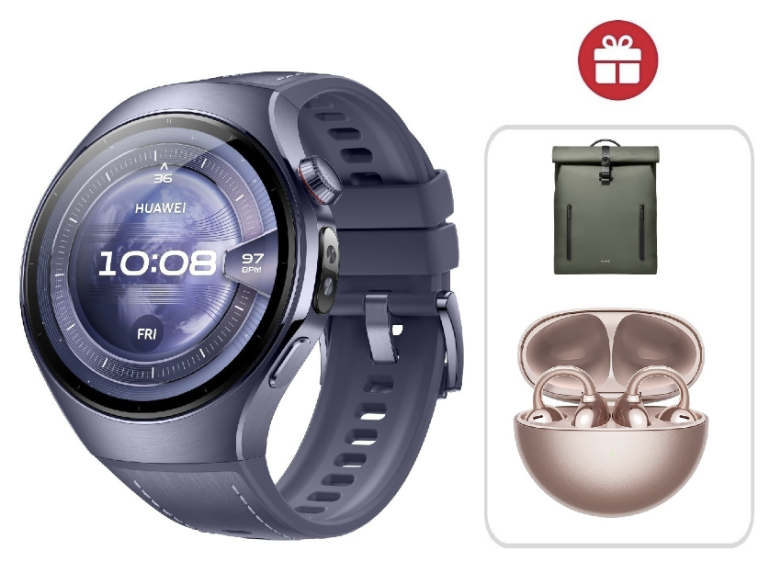 Смарт-часы Huawei Watch 5 46 мм фиолетовый + подарок