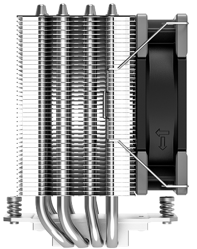 Кулер для процессора ID-COOLING SE-914-XT Basic V2 - ForteMarket Кулер для процессора ID-COOLING SE-914-XT Basic V2 купить,0