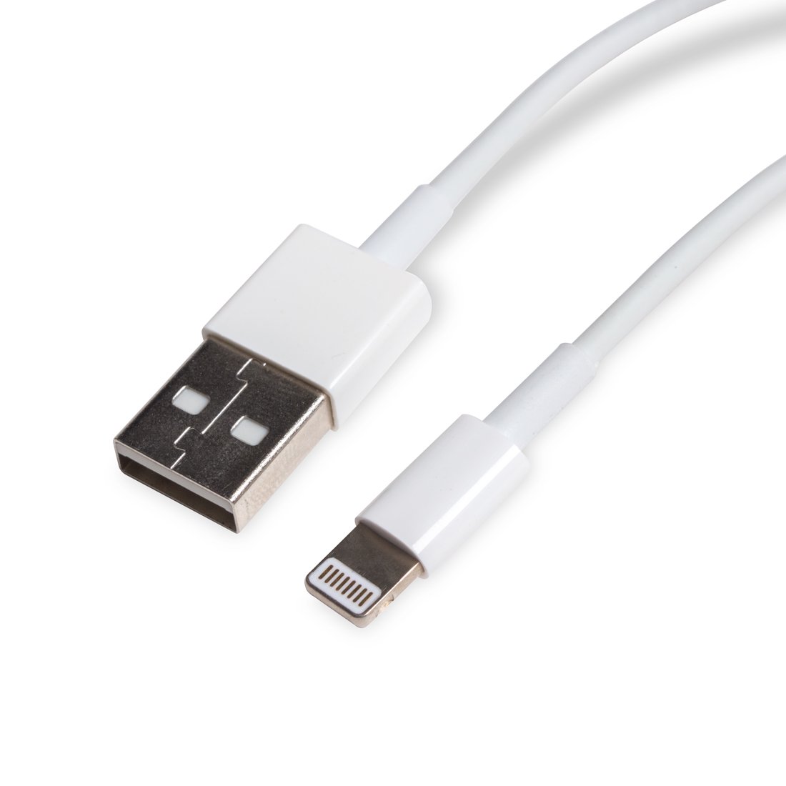 Кабель для Apple iPad/Phone/iPod Olmio, 1метр, белый 