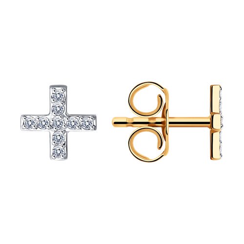 Серьги Sokolov 029574 0,8гр. купить,NaN