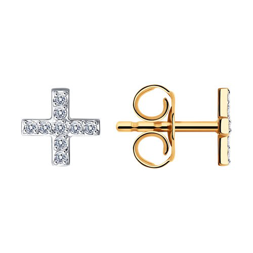 Серьги Sokolov 029574 0,8гр. купить,NaN