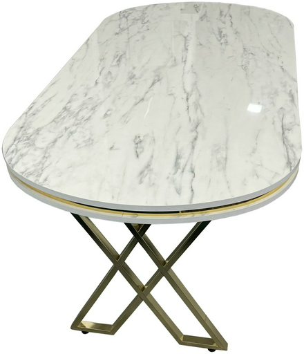 Стол обеденный Мебель Азии Paris 170×89×75см серый