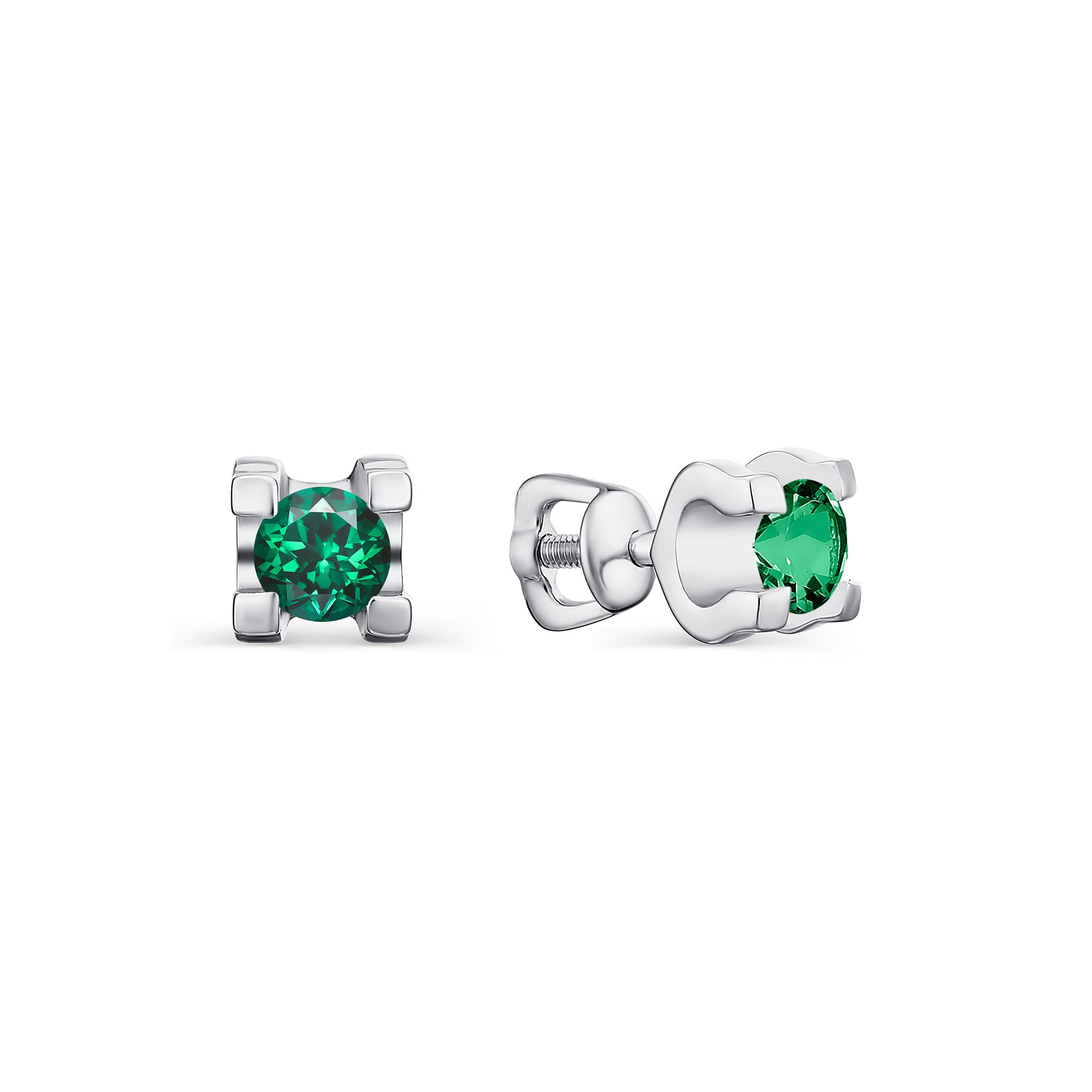 Серьги Алькор 02-1253_00НИ-00 1,73гр. купить,NaN