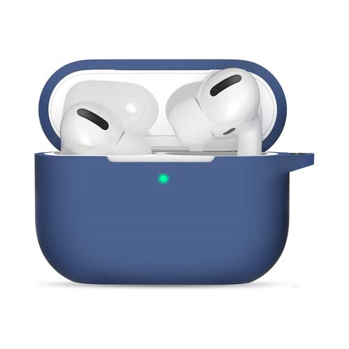 Чехол OEM для Air Pods Pro Silicone Protection Case синий