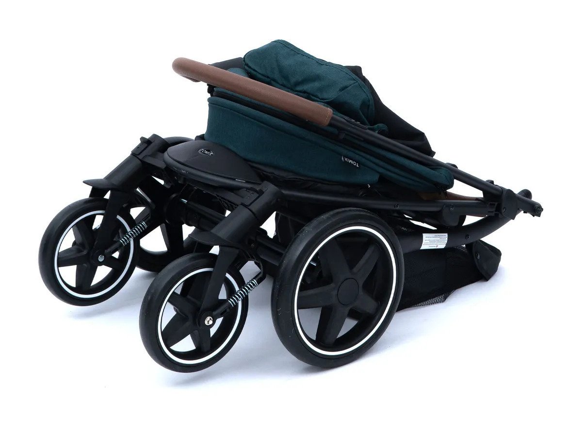 Коляска прогулочная Tomix Stella 2022 Dark green/Black купить,0