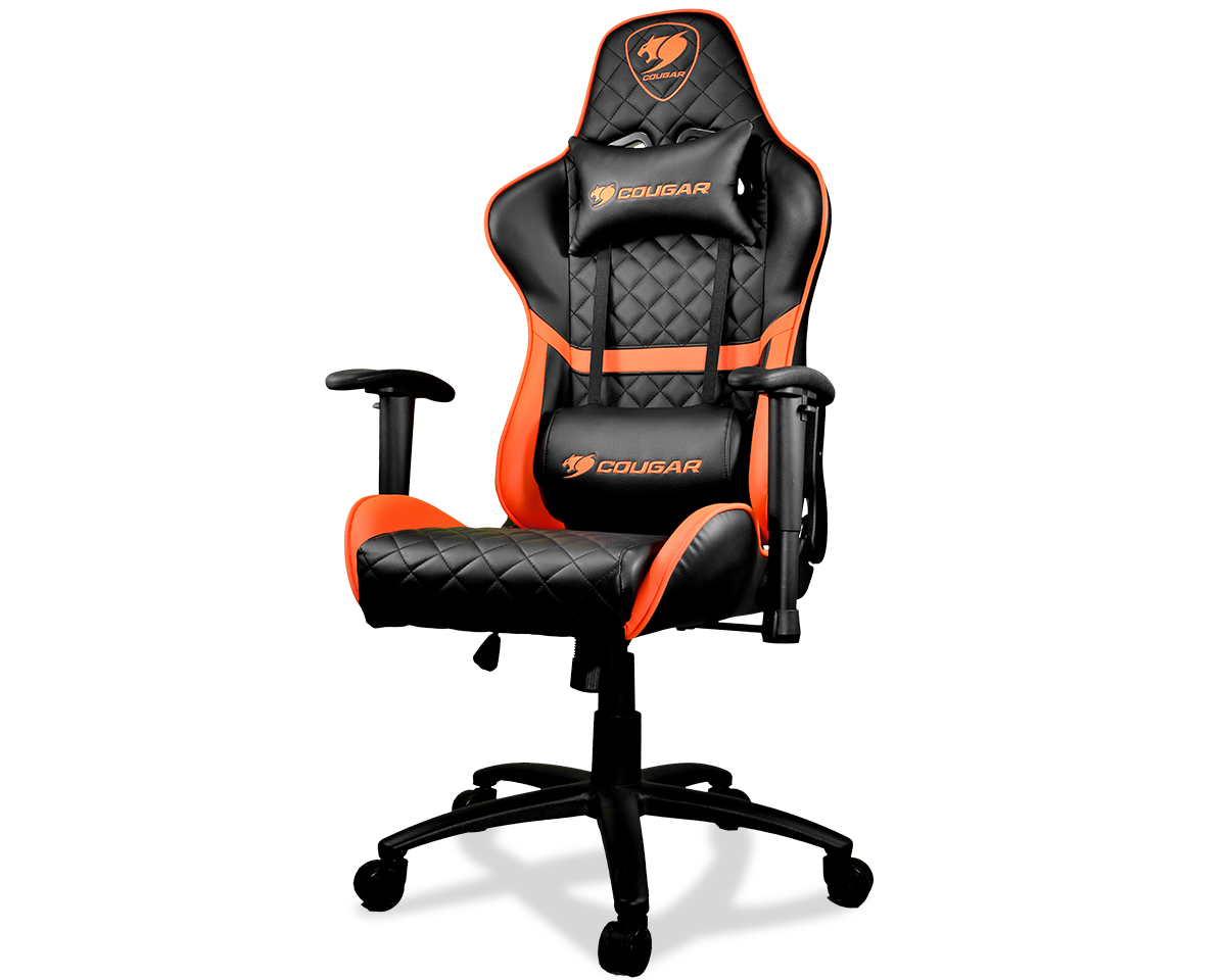 Кресло игровое Cougar Armor One черно-оранжевое купить,NaN