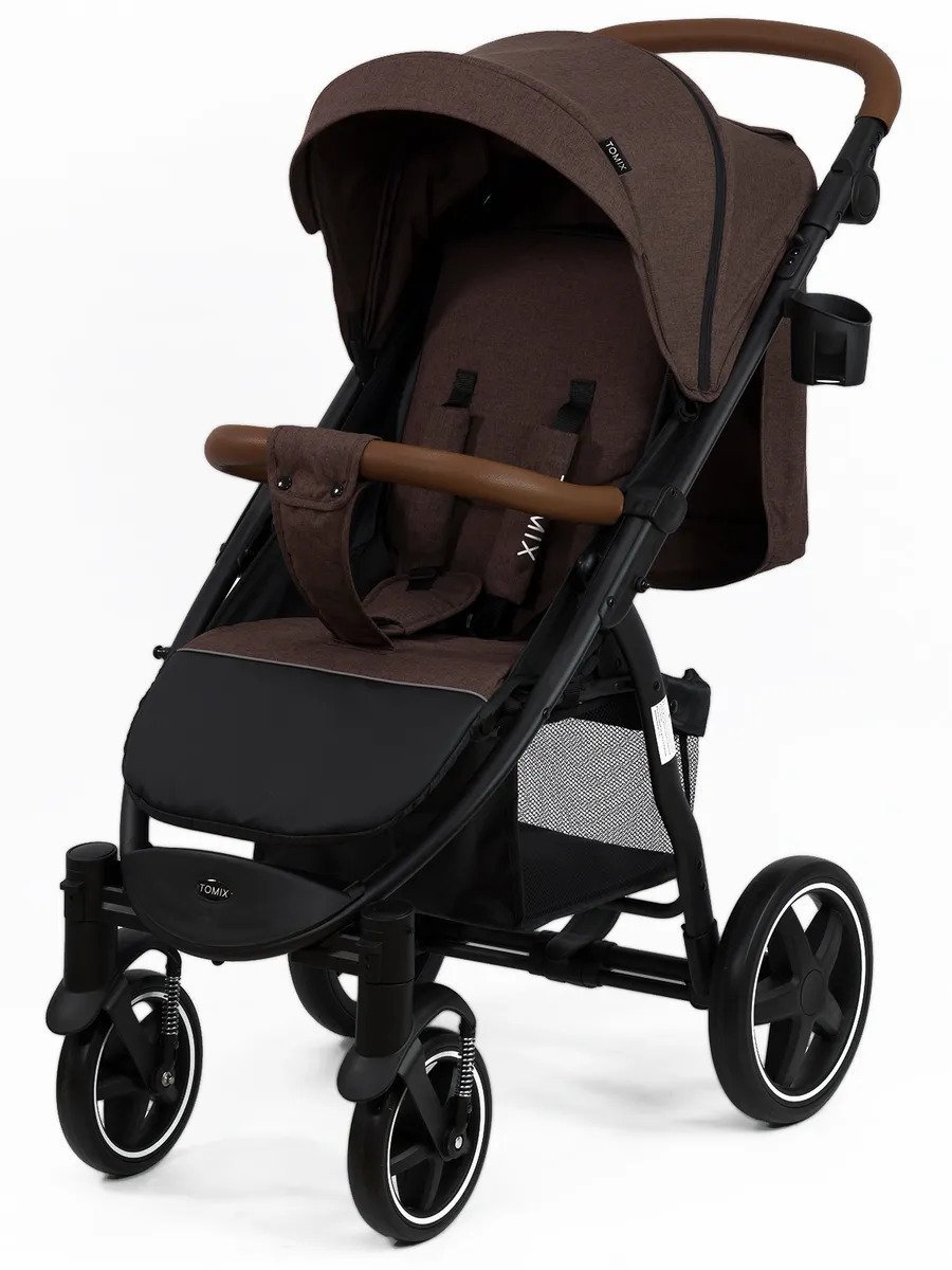 Коляска прогулочная Tomix Stella 2022 Dark brown/black купить,NaN