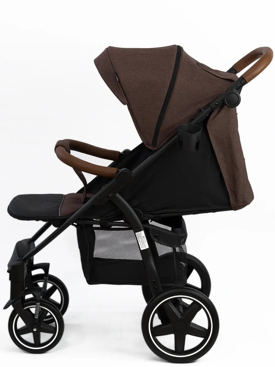 Коляска прогулочная Tomix Stella 2022 Dark brown/black купить,NaN