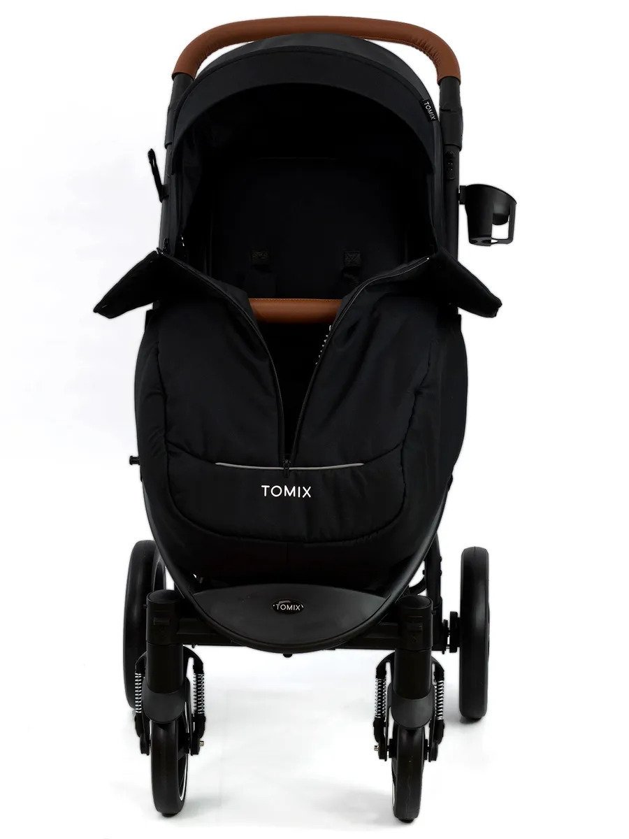 Коляска прогулочная Tomix Stella 2022 Black - ForteMarket Коляска прогулочная Tomix Stella 2022 Black купить,0