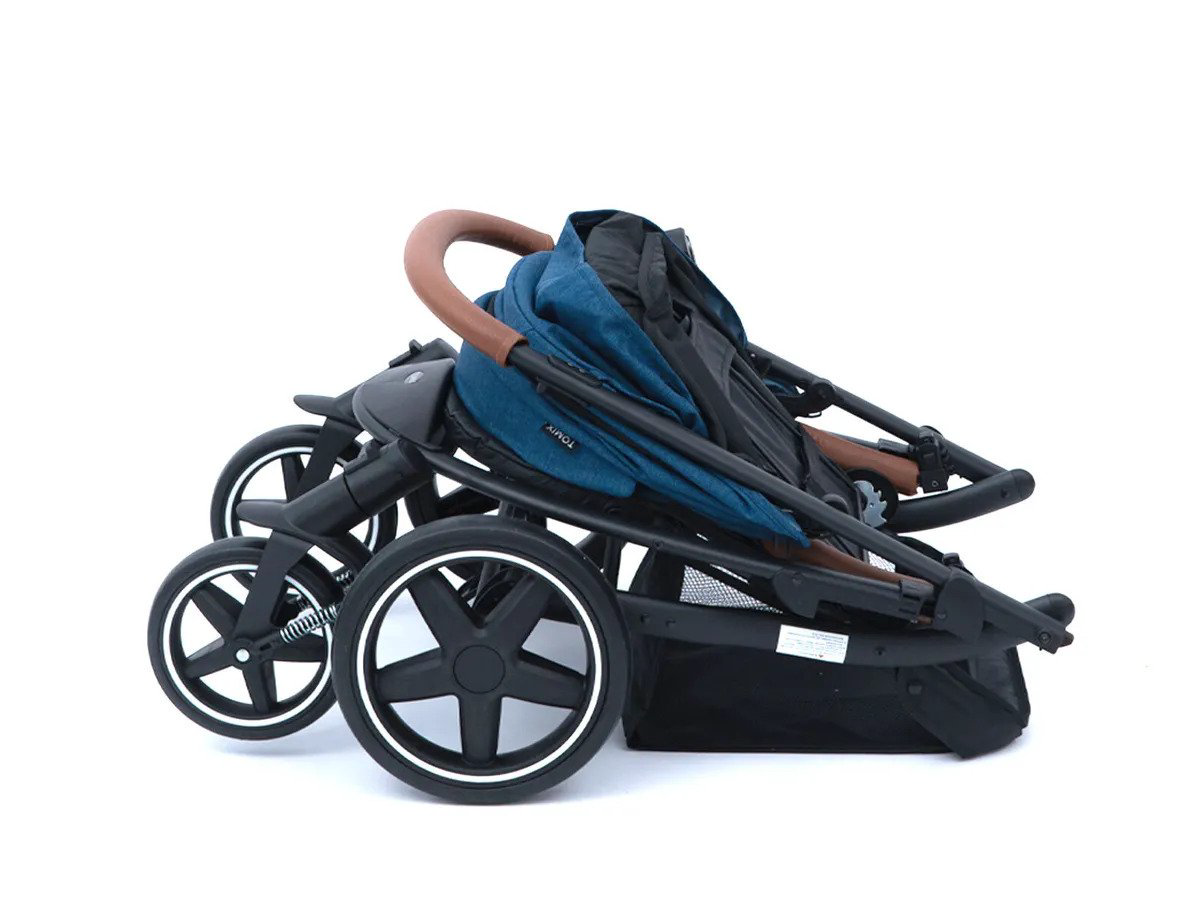 Коляска прогулочная Tomix Stella 2021 Dark blue/Black купить,NaN