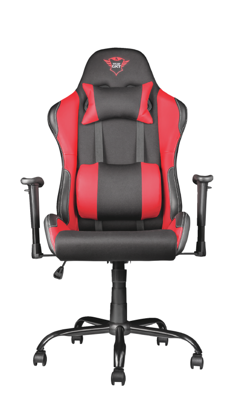 Игровое кресло Trust GXT 707R Resto черно-красное