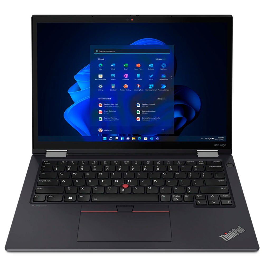 Ноутбук Lenovo ThinkPad X13 Yoga Gen 3 21AW0037RT 13.3" Thunder Black купить,NaN