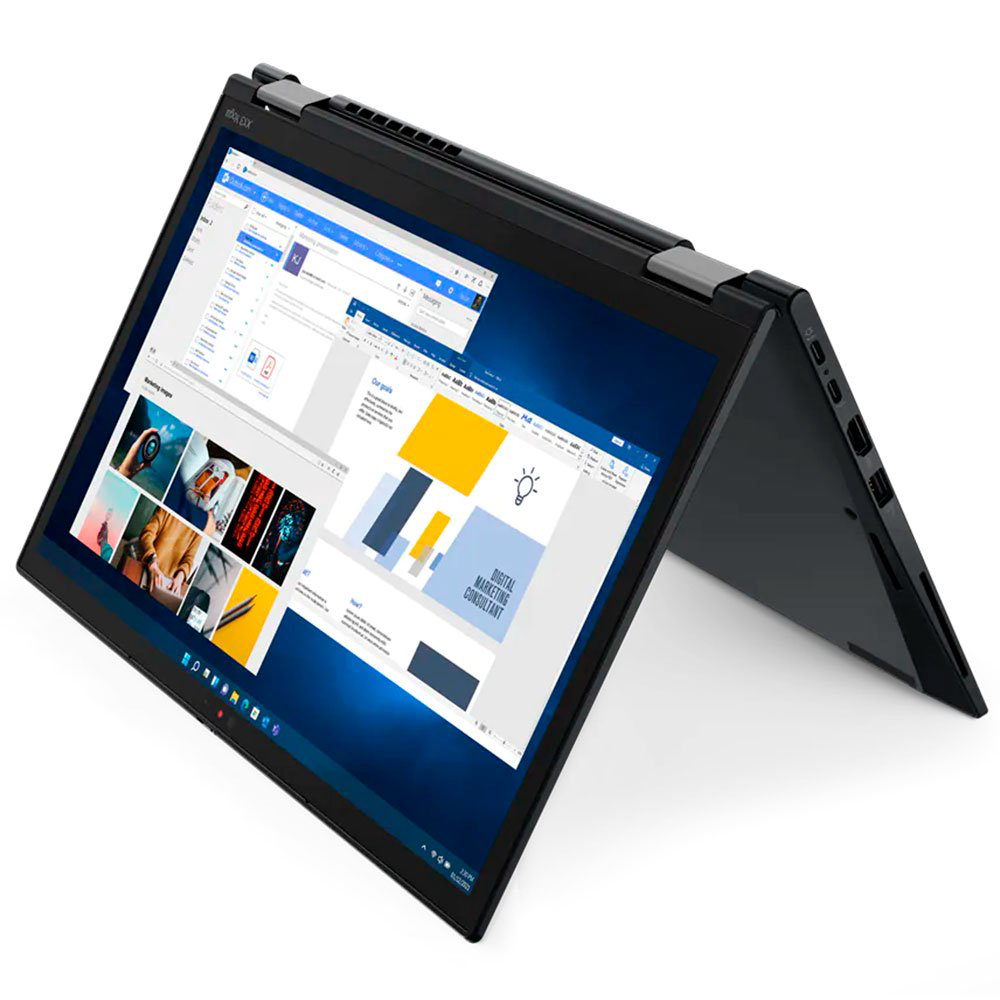 Ноутбук Lenovo ThinkPad X13 Yoga Gen 3 21AW0037RT 13.3" Thunder Black купить,NaN