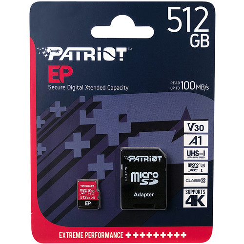 Карта памяти Patriot EP 512Gb PEF512GEP31MCX купить,0