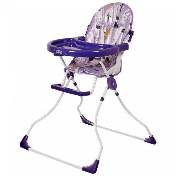 Стульчик для кормления Selby 152 Милые оленята Lilac купить,NaN