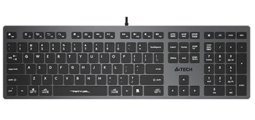 Клавиатура A4tech Fstyler FX50 Slim 1624628 Grey