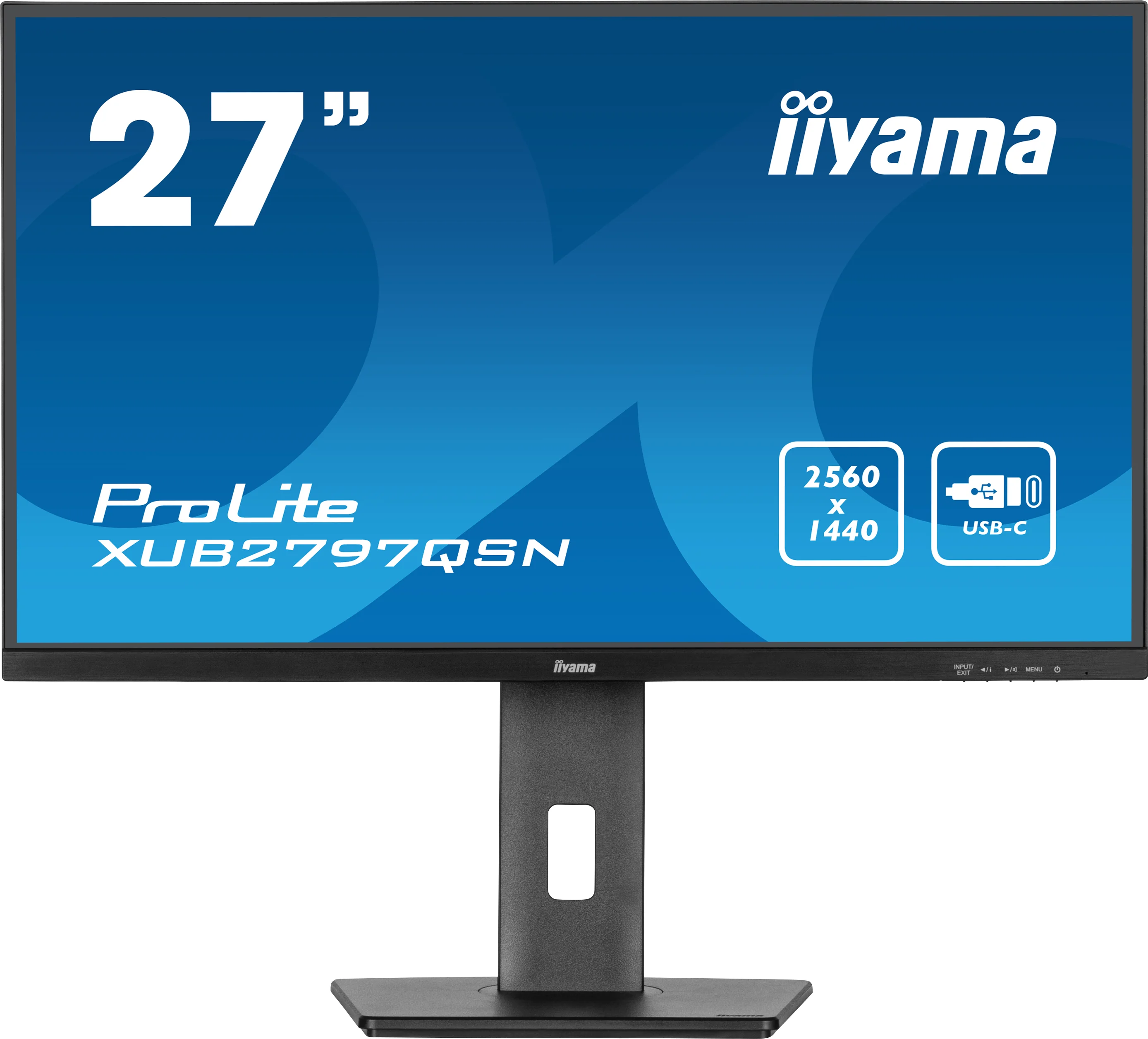Монитор Iiyama ProLite XUB2797QSN-B1 27" Black